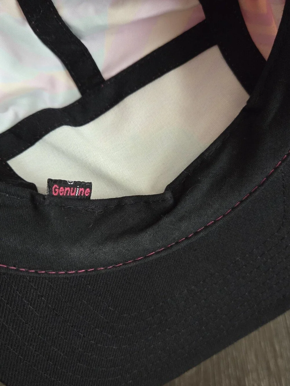 Vintage 90s Volcom Colorful Zigzag 5-Panel Cap - Black Brim